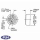 Rubber Feet - 38.1mm x 15.8mm - Pack of 4